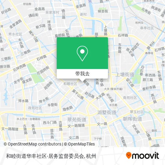 和睦街道华丰社区-居务监督委员会地图