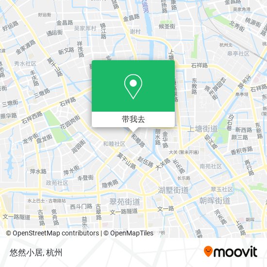悠然小居地图