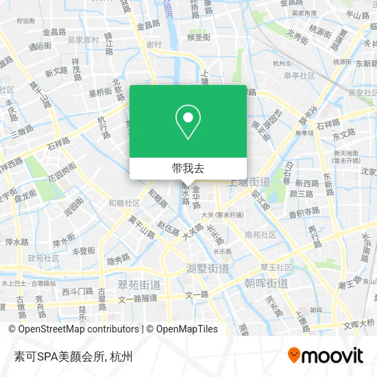 素可SPA美颜会所地图
