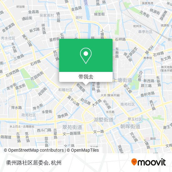 衢州路社区居委会地图