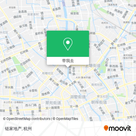 链家地产地图