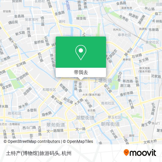土特产(博物馆)旅游码头地图