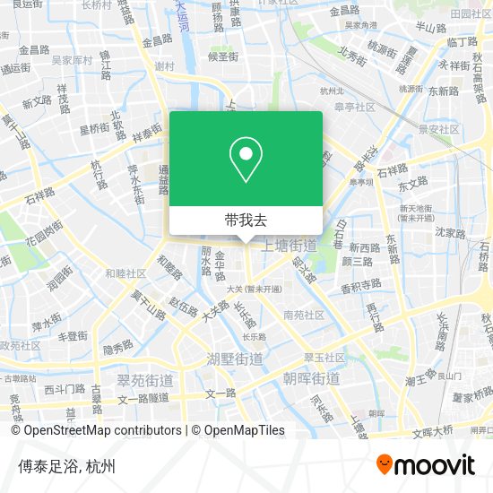 傅泰足浴地图