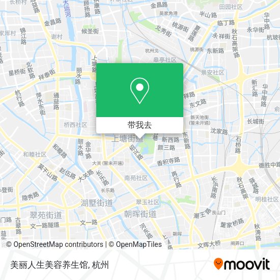 美丽人生美容养生馆地图