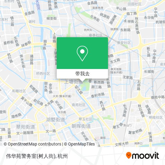 伟华苑警务室(树人街)地图