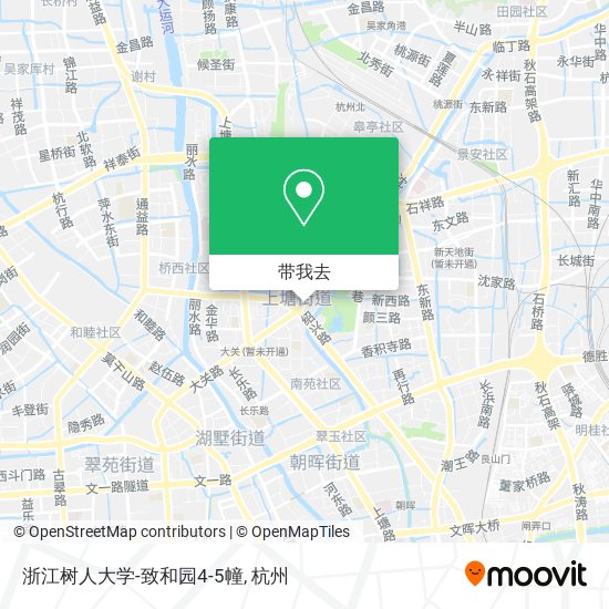 浙江树人大学-致和园4-5幢地图