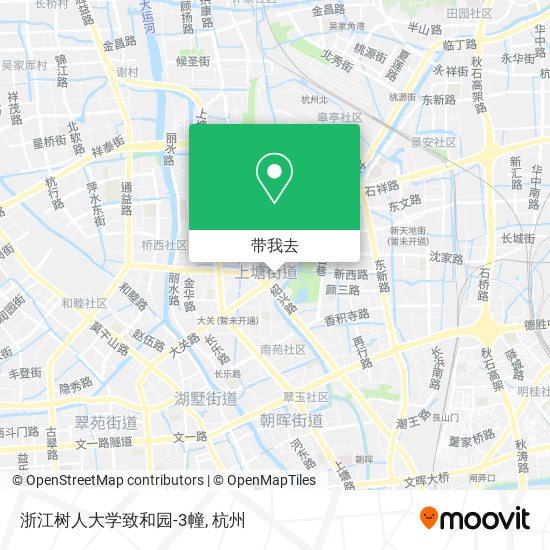 浙江树人大学致和园-3幢地图