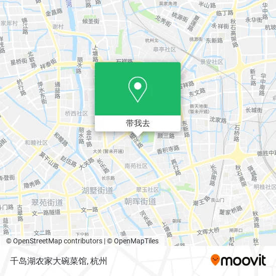 千岛湖农家大碗菜馆地图