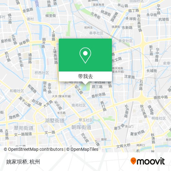 姚家坝桥地图