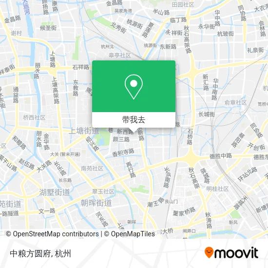 中粮方圆府地图