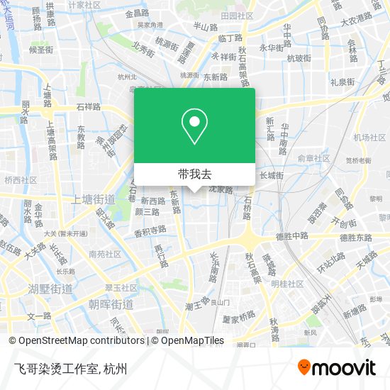 飞哥染烫工作室地图