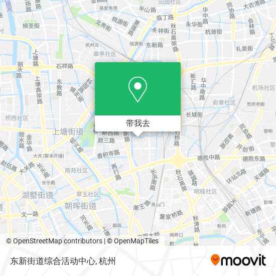 东新街道综合活动中心地图