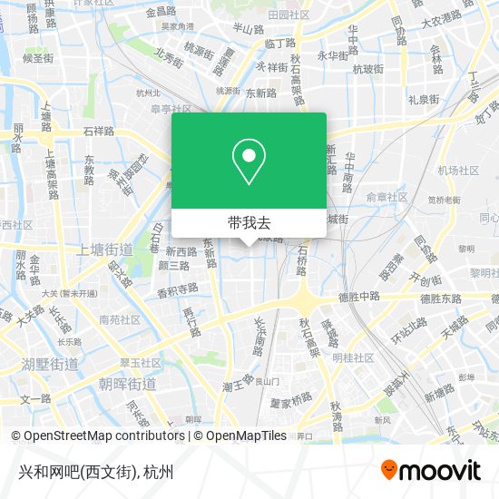 兴和网吧(西文街)地图
