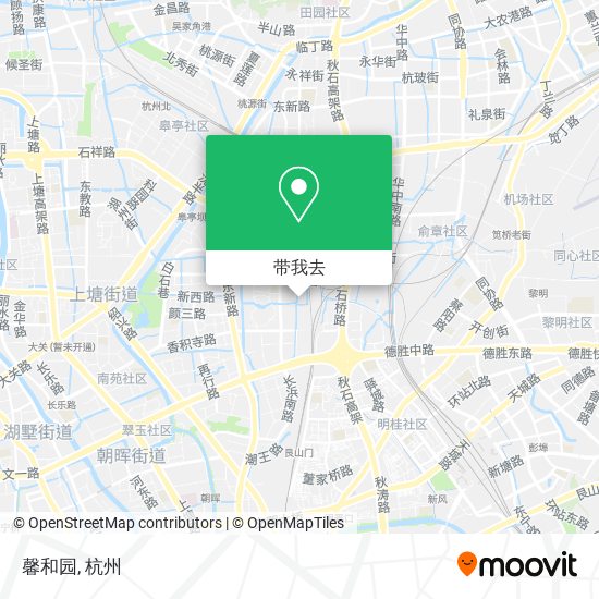 馨和园地图