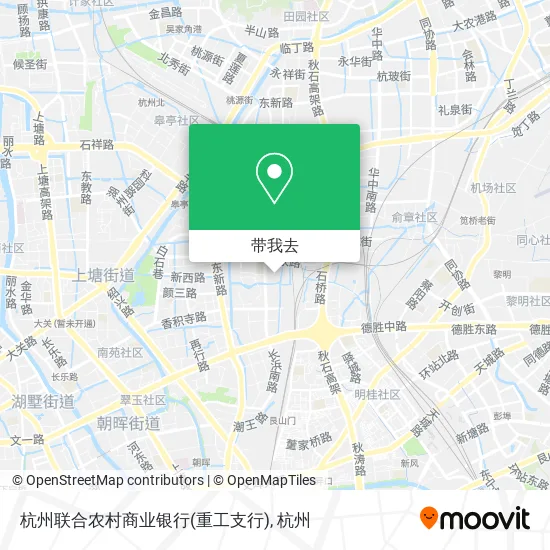 杭州联合农村商业银行(重工支行)地图