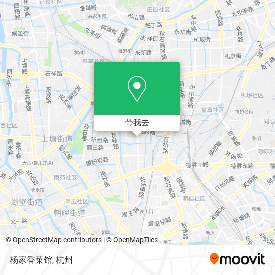 杨家香菜馆地图