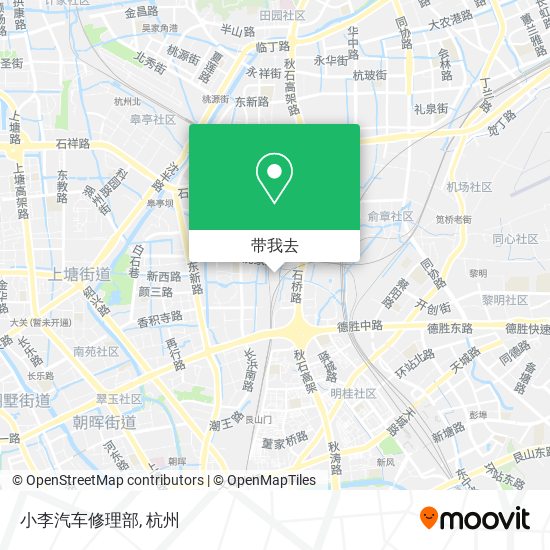 小李汽车修理部地图
