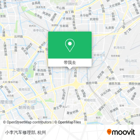 小李汽车修理部地图