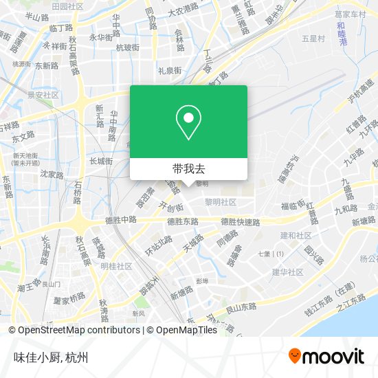 味佳小厨地图