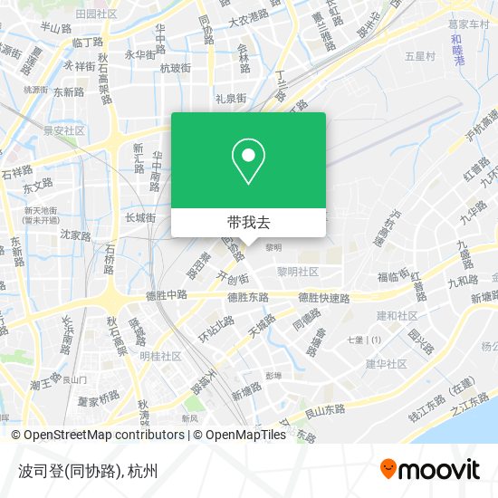 波司登(同协路)地图