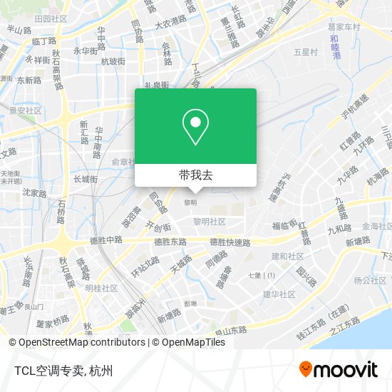 TCL空调专卖地图
