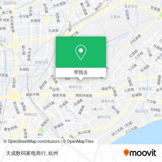 天成数码家电商行地图