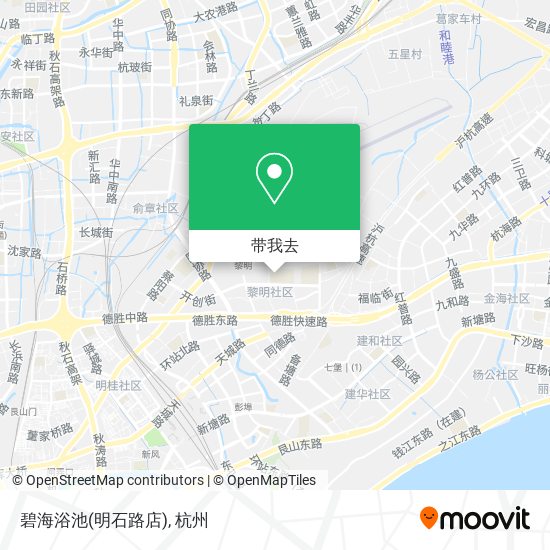 碧海浴池(明石路店)地图