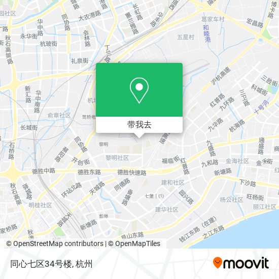 同心七区34号楼地图