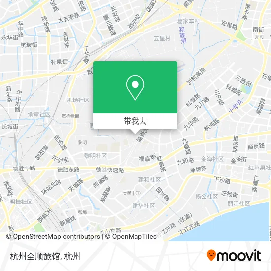 杭州全顺旅馆地图