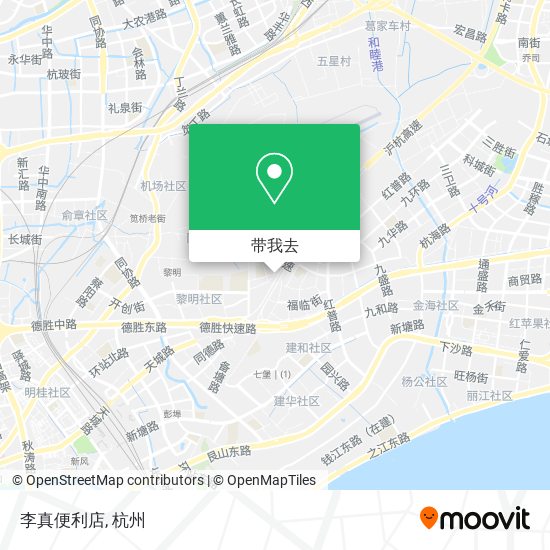 李真便利店地图