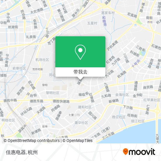 佳惠电器地图