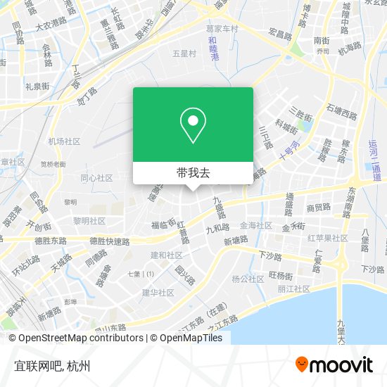 宜联网吧地图