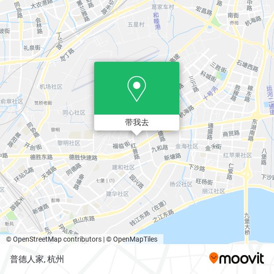 普德人家地图