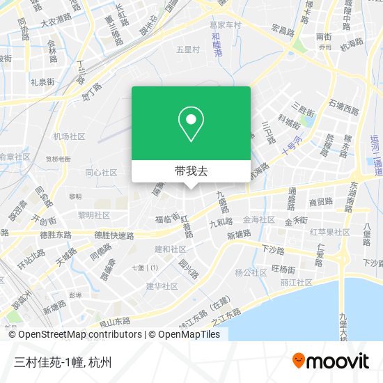 三村佳苑-1幢地图