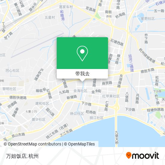 万姐饭店地图