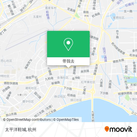 太平洋鞋城地图