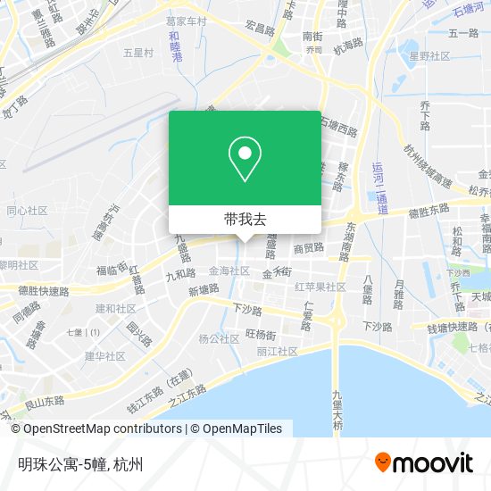 明珠公寓-5幢地图