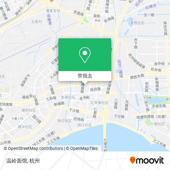 温岭面馆地图