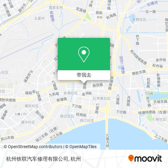 杭州铁联汽车修理有限公司地图