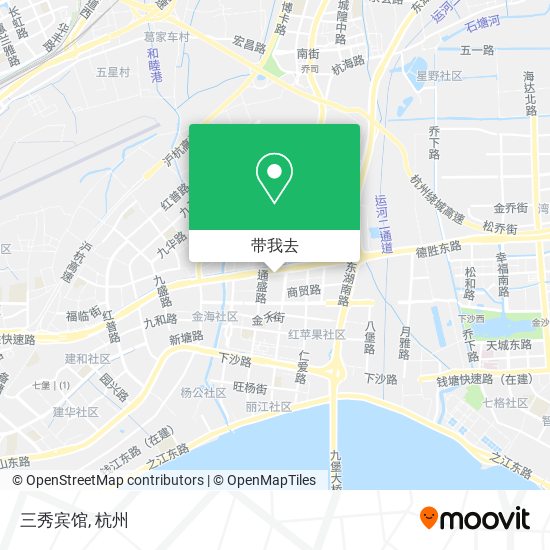 三秀宾馆地图