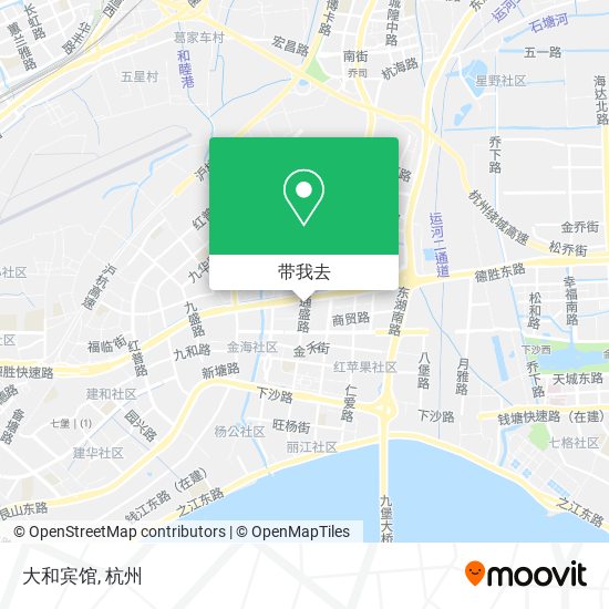 大和宾馆地图