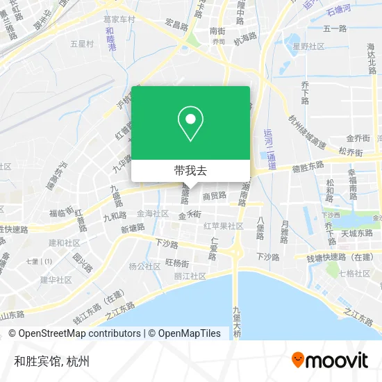 和胜宾馆地图