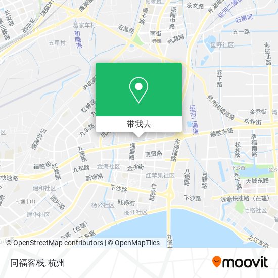 同福客栈地图