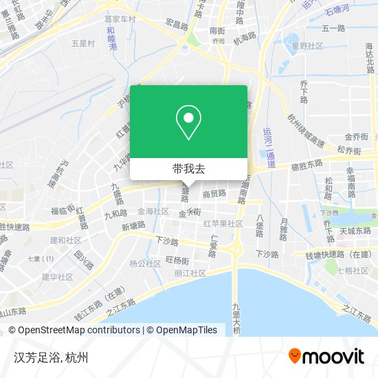 汉芳足浴地图