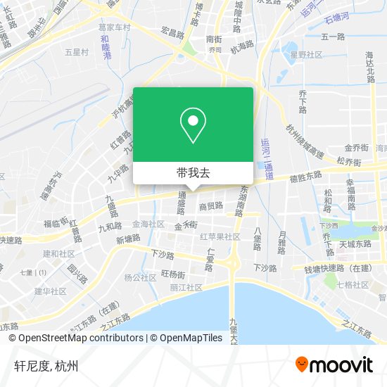 轩尼度地图