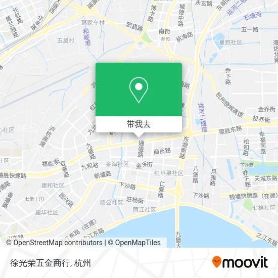 徐光荣五金商行地图
