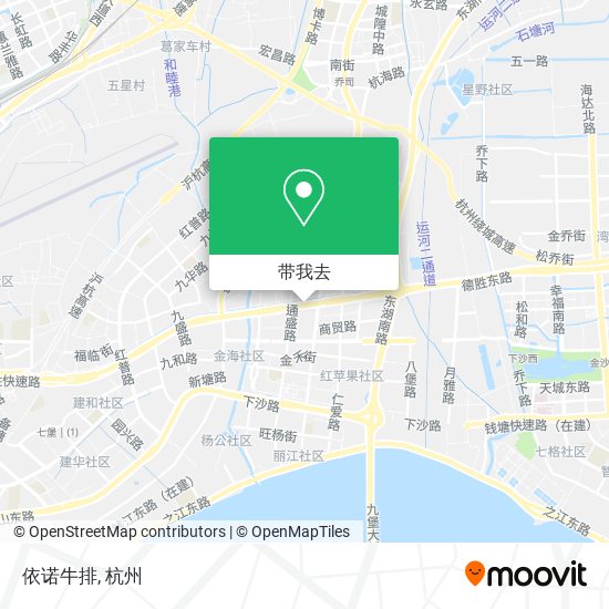 依诺牛排地图
