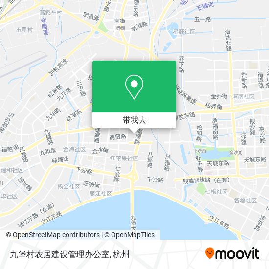九堡村农居建设管理办公室地图