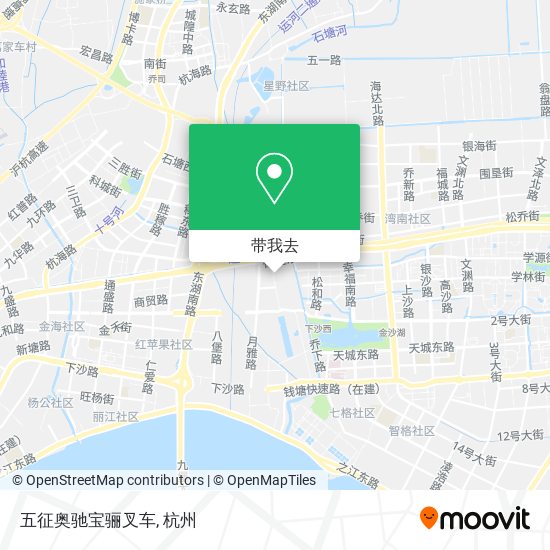 五征奥驰宝骊叉车地图
