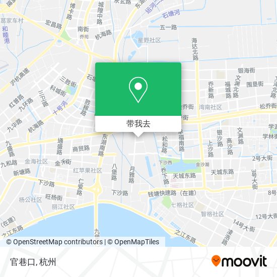 官巷口地图